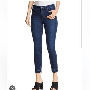 NYDJ petite Ami skinny ankle jeans in Cooper with released hem